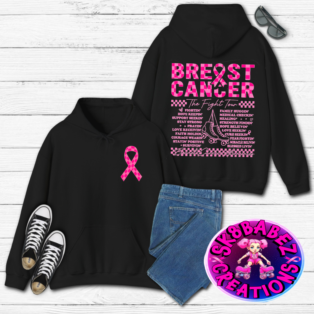 π Breast Cancer Fight Tour Hoodie π