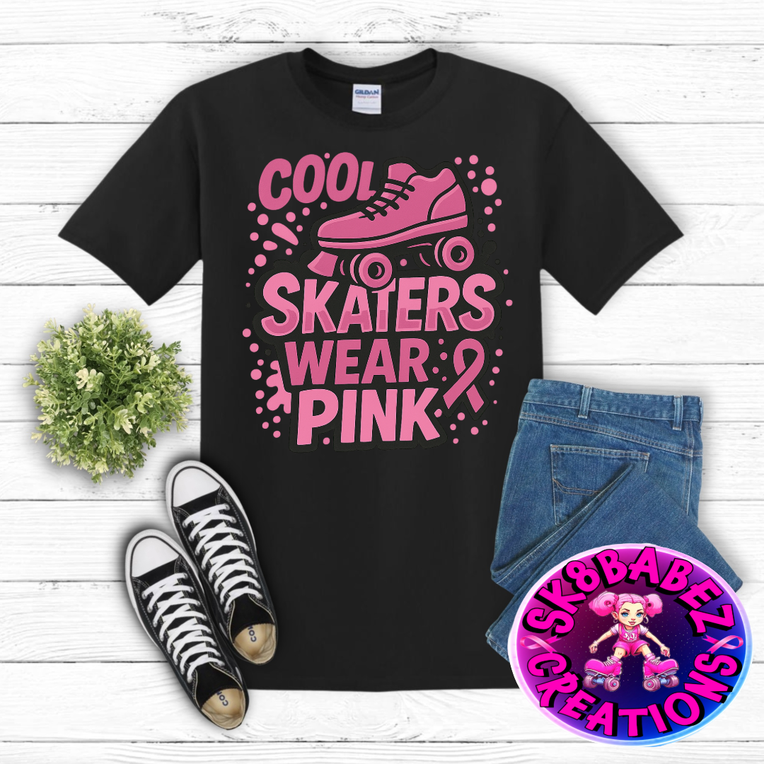 Cool Skaters wear pink