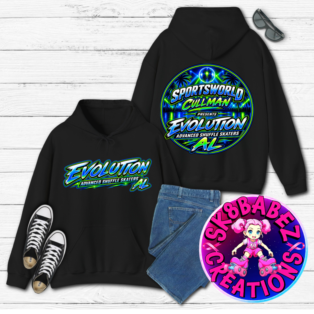EVOLUTION Hoodies β Advanced Shuffle Skaters |Alabama Edition πΌππ