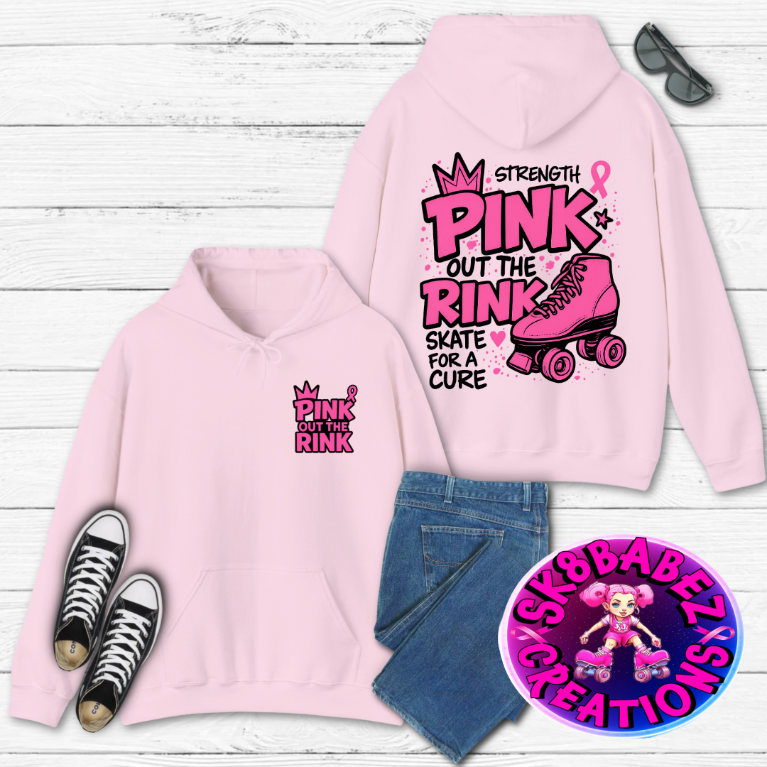 π Pink Out the Rink β Skate for a Cure Hoodie π