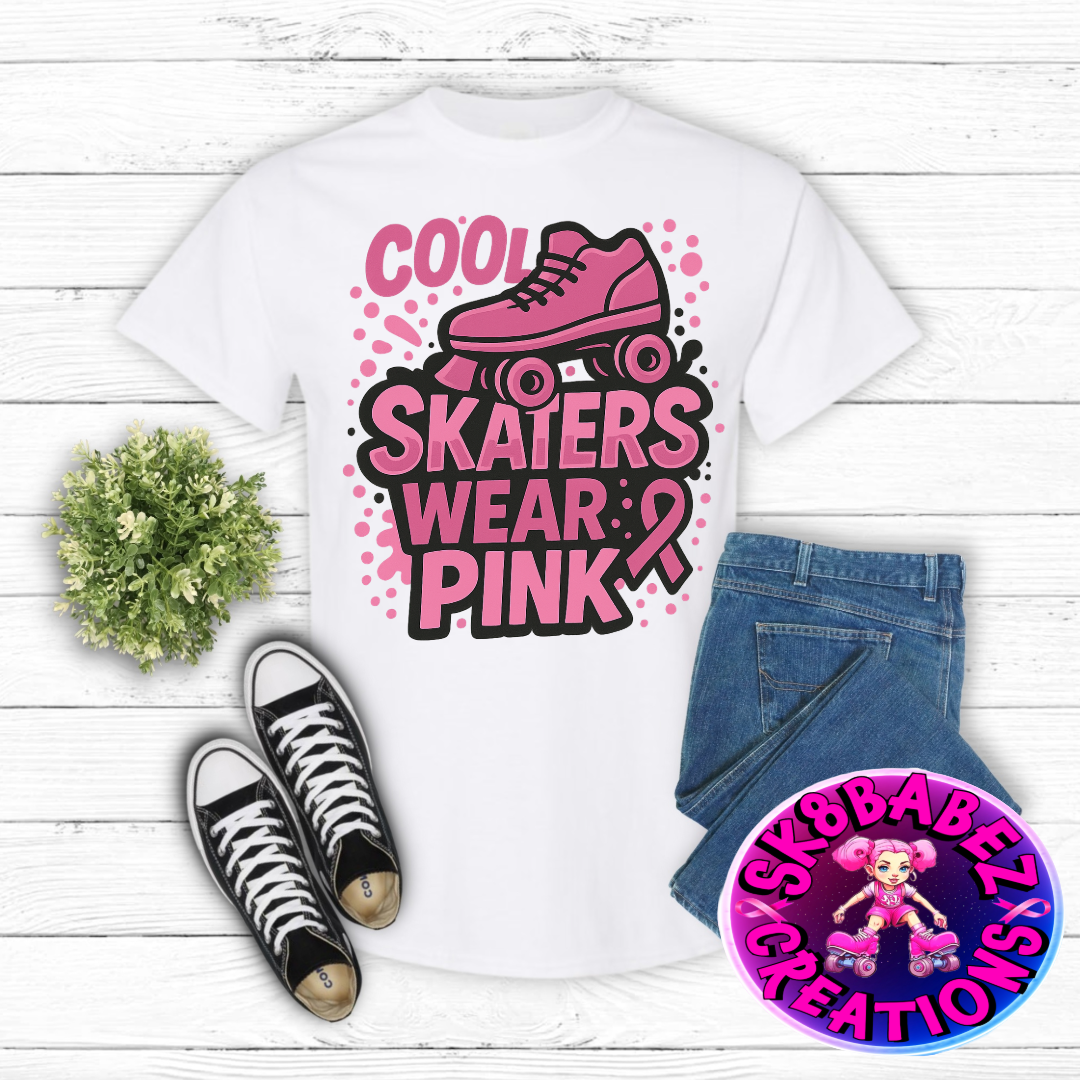 Cool Skaters wear pink