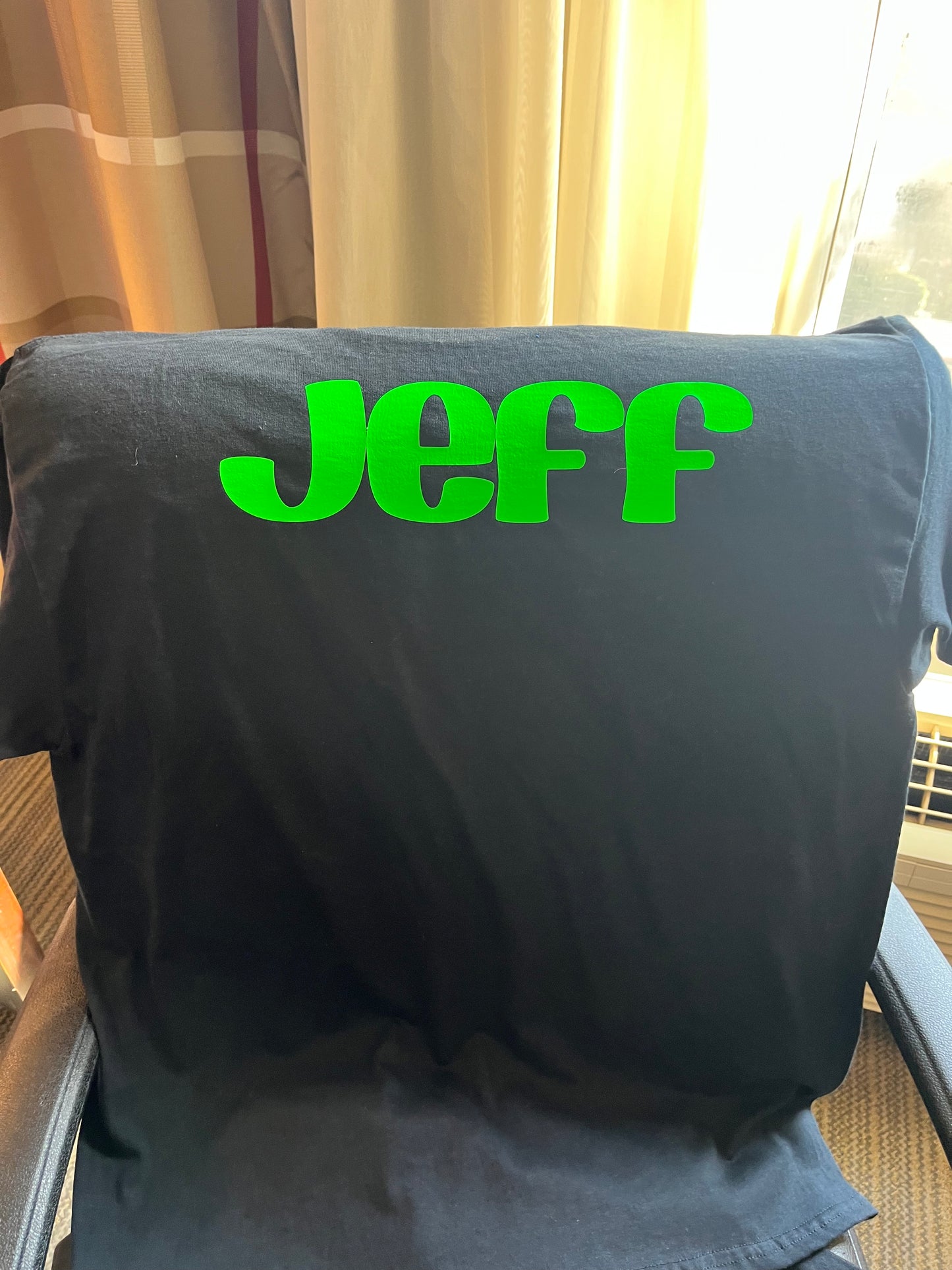 ADDING YOUR NAME TO ANY SHIRT!
