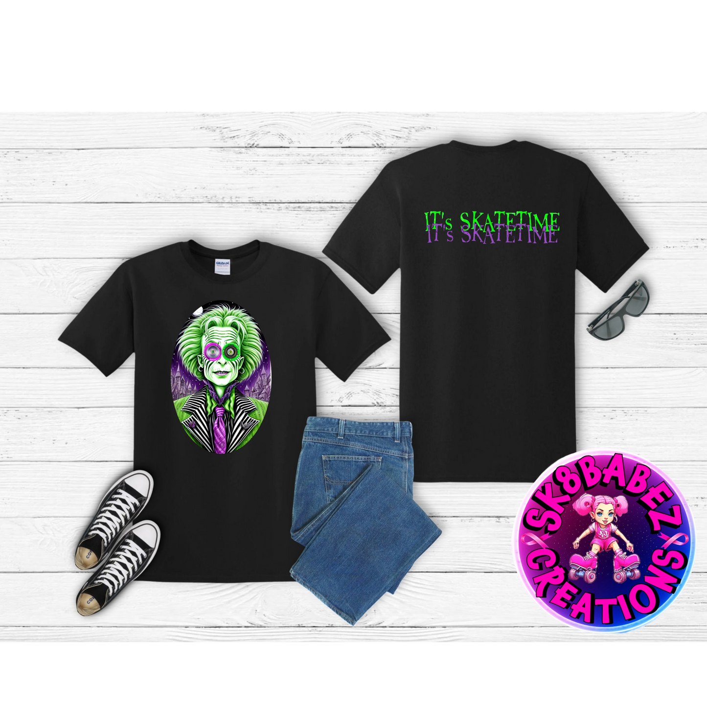 It’s SkateTime Halloween Graphic