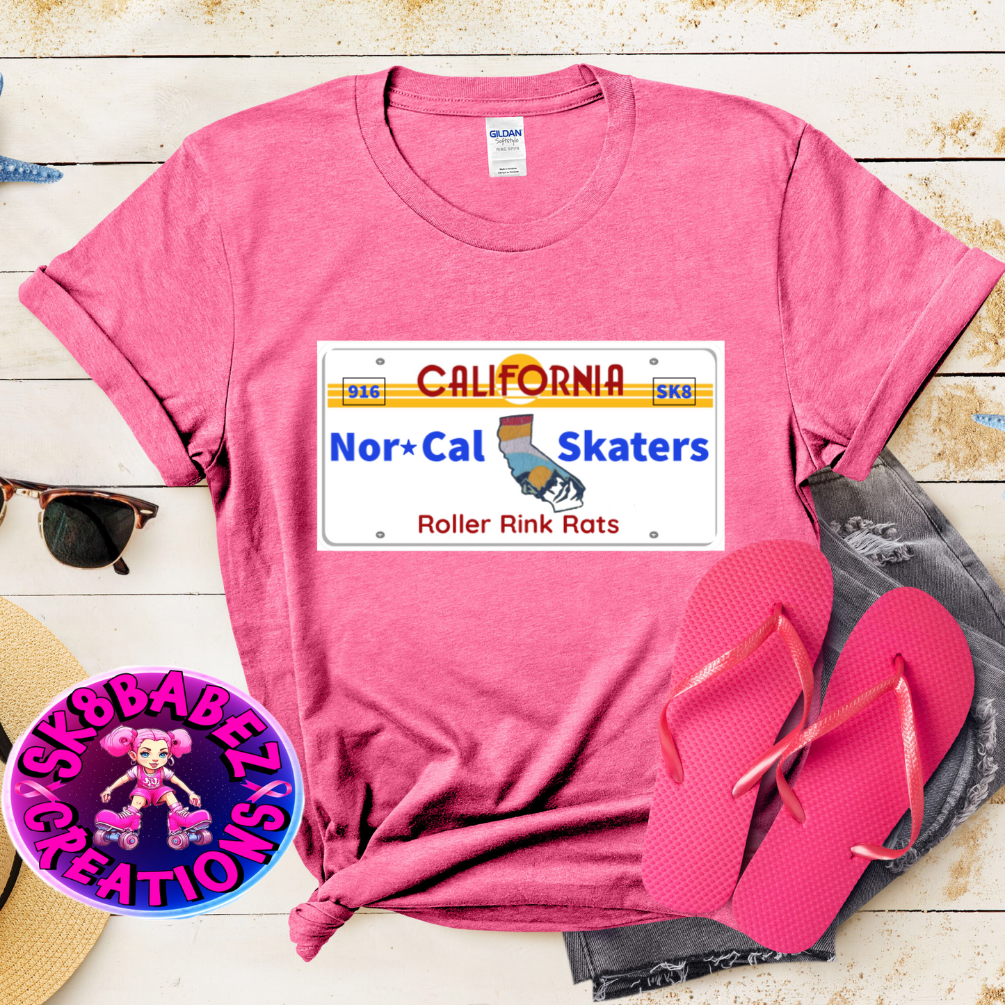 Nor Cal Skaters Crew Shirt