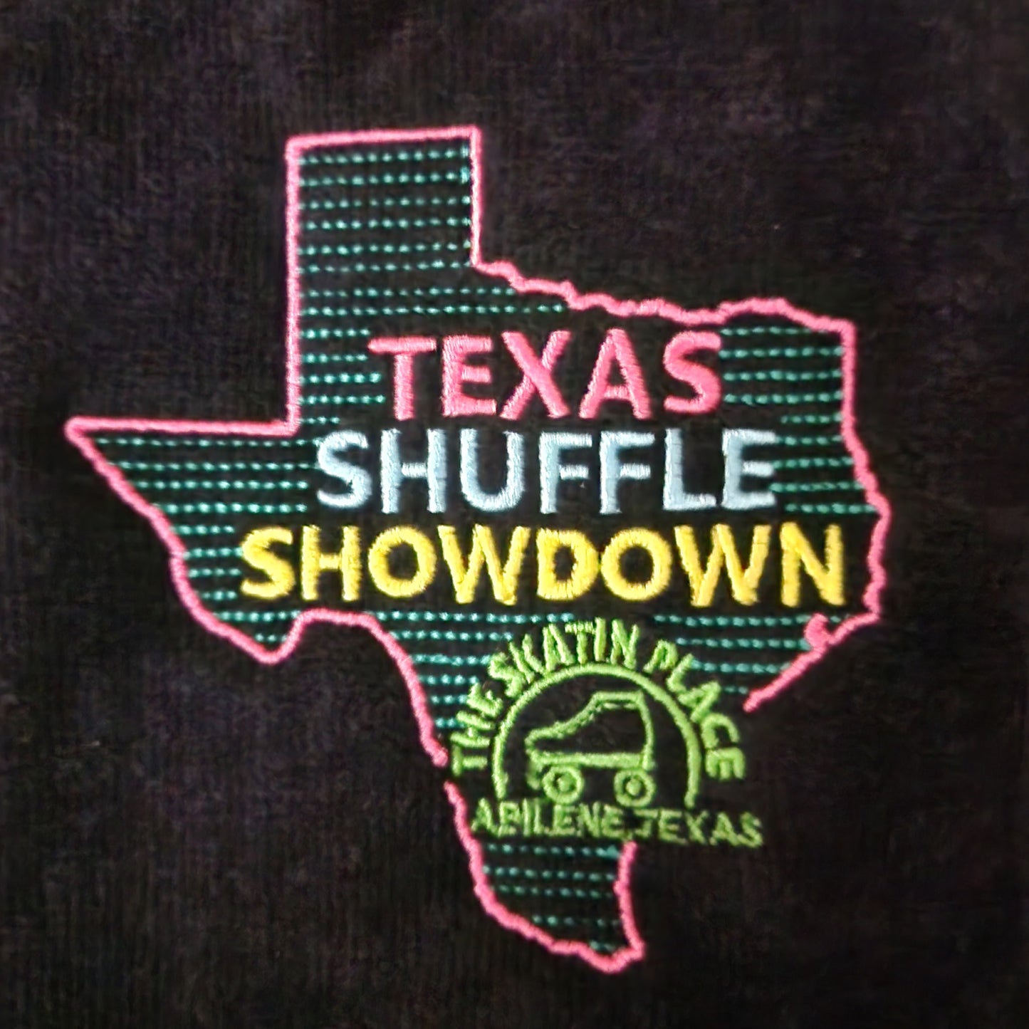 Texas shuffle showdown towels