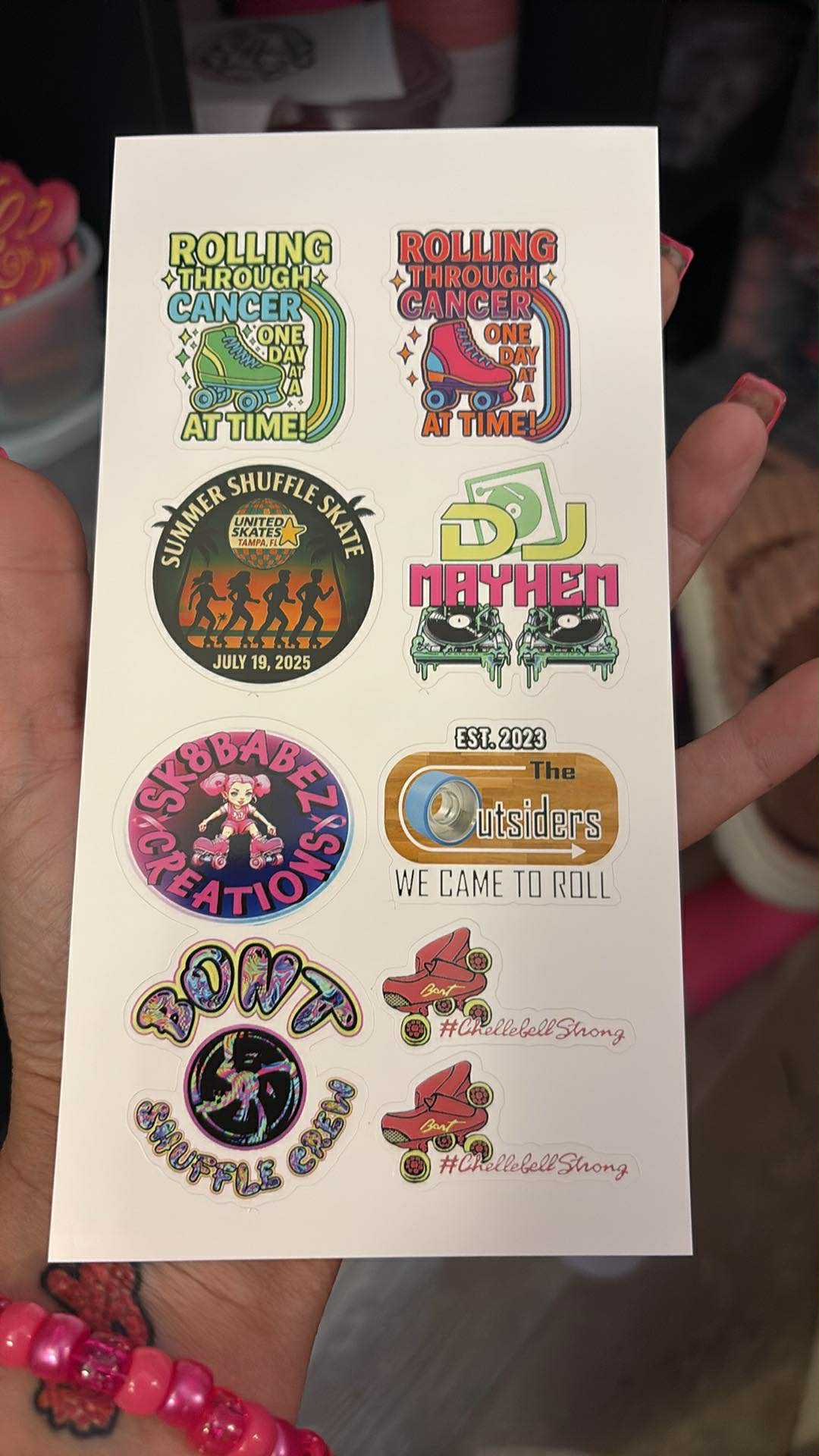 4X7 sticker sheet