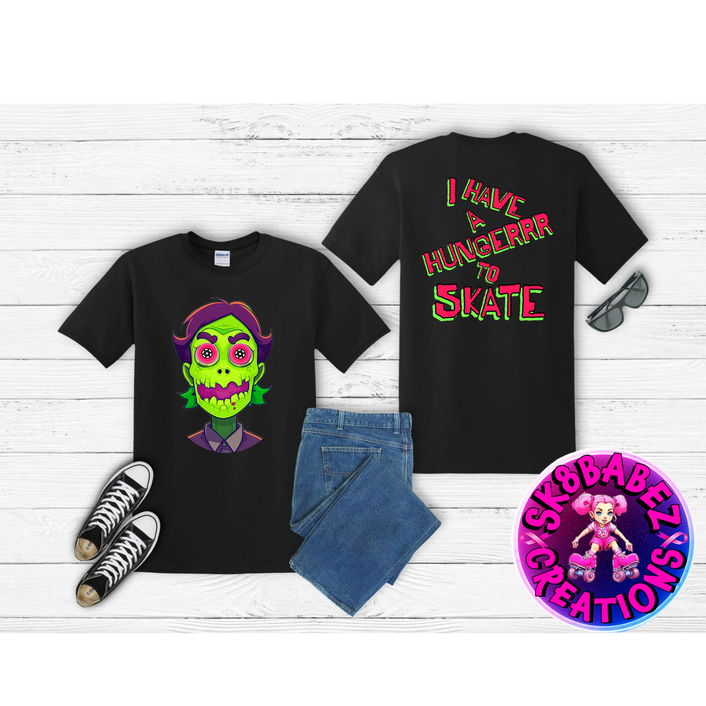 I have a hungerrr to skate Graphic Shirt.