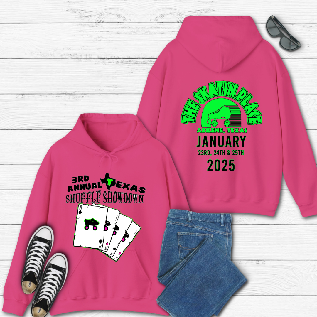 Texas Shuffle Showdown Graphic Hoodies