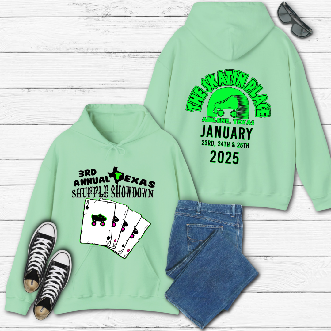 Texas Shuffle Showdown Graphic Hoodies