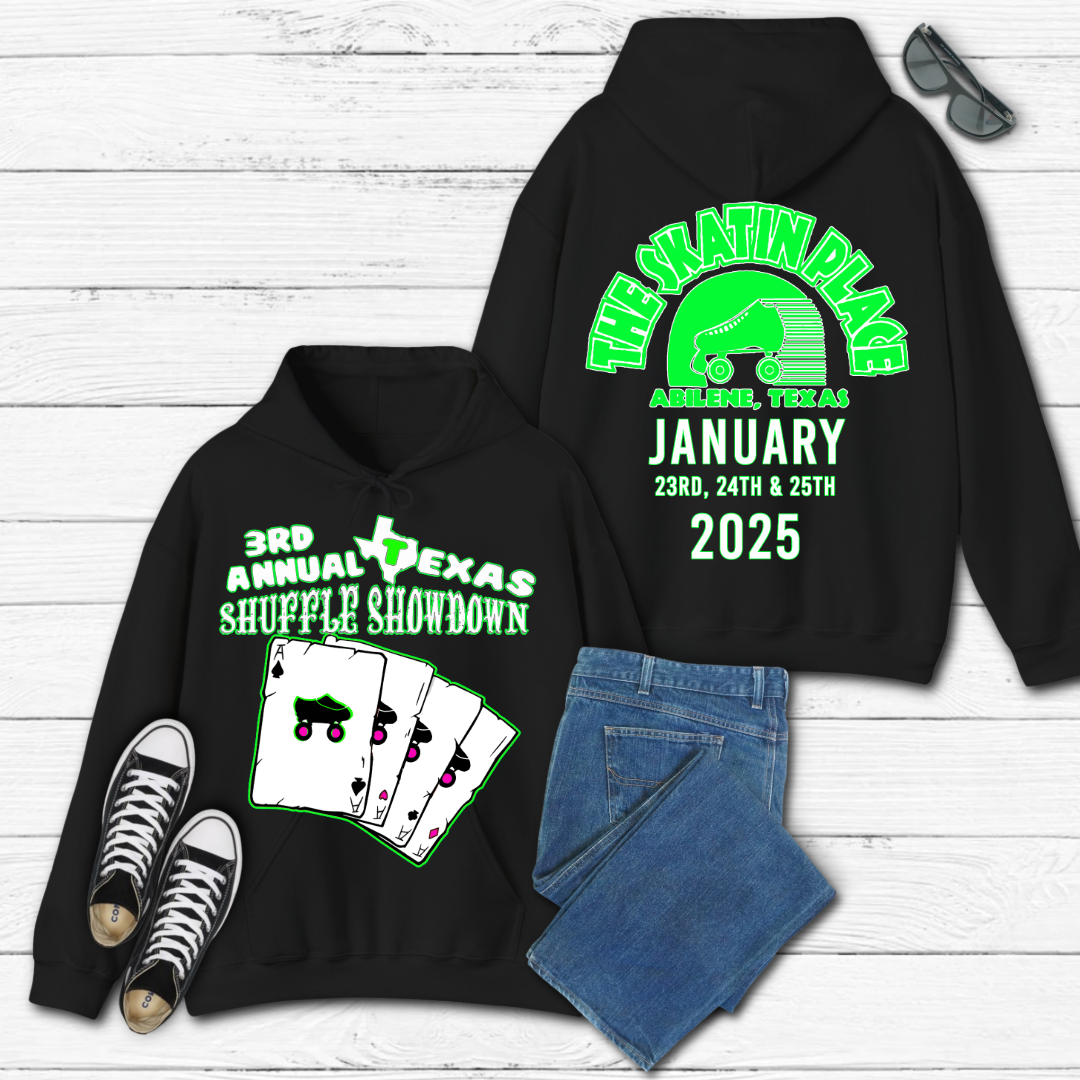 Texas Shuffle Showdown Graphic Hoodies