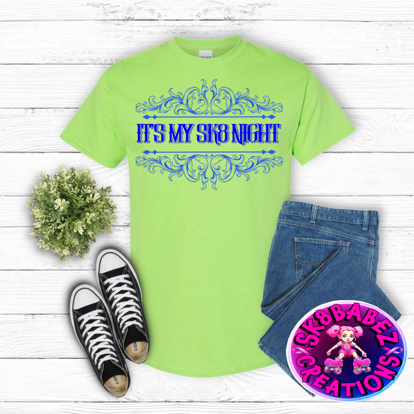 It’s my Skate Night 2024 Graphic Shirt