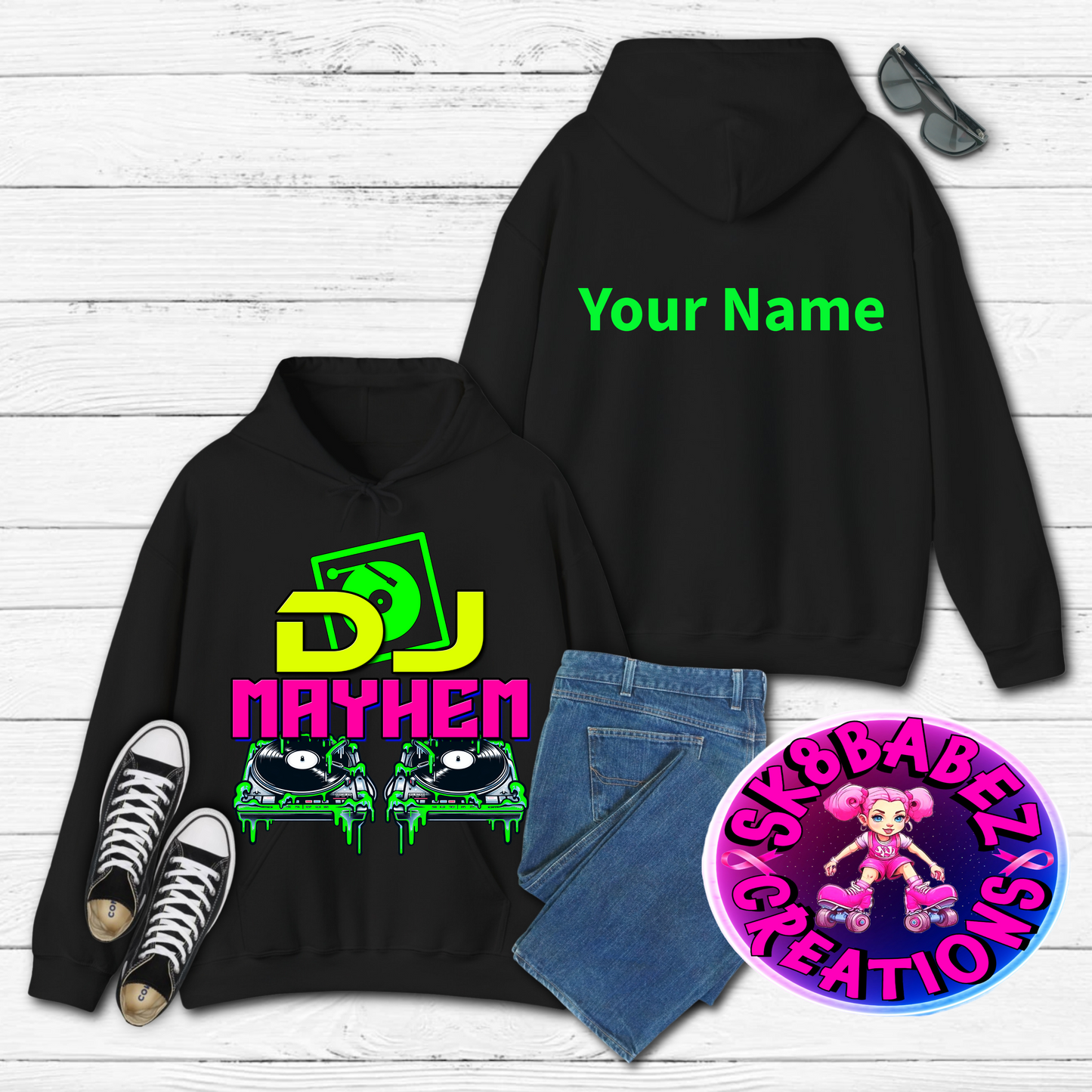 Dj Mayhem Graphic hoodie