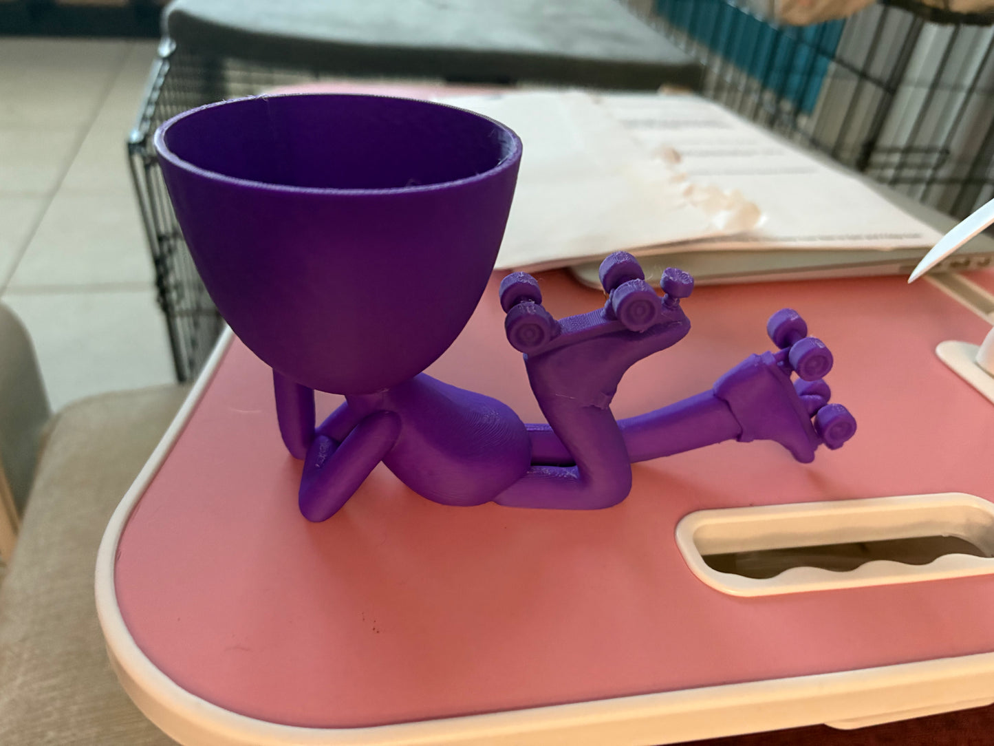 Roller Skating Planter(laying down)