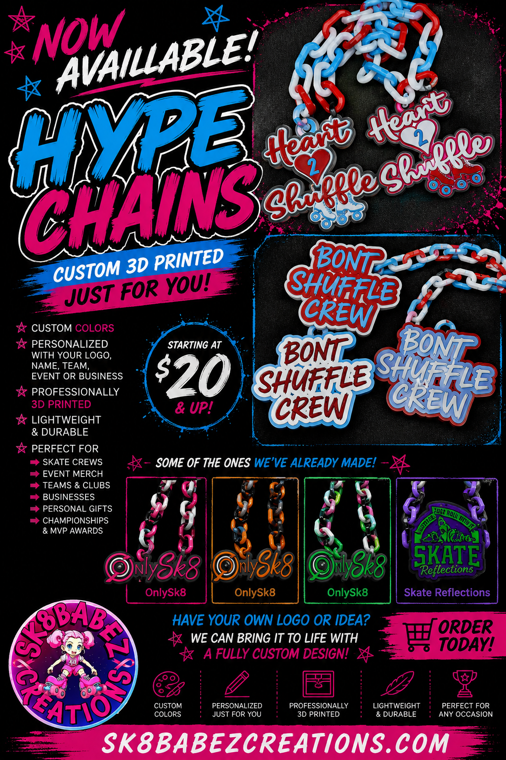 Custom Hype chain