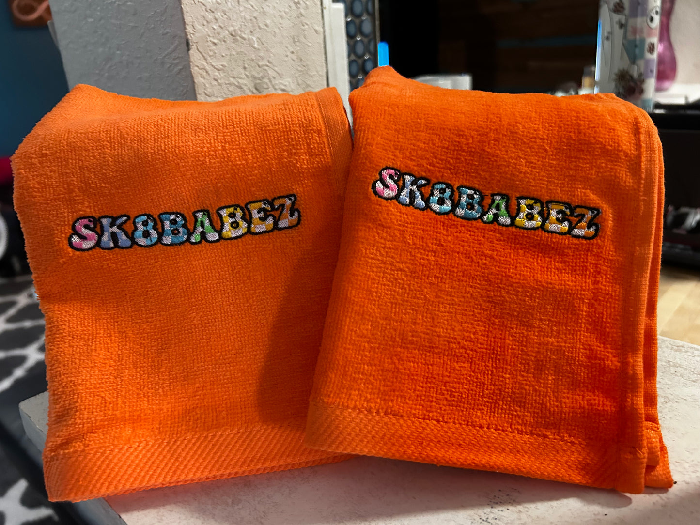SK8BABEZ Sweat Towelz -Checkerboard
