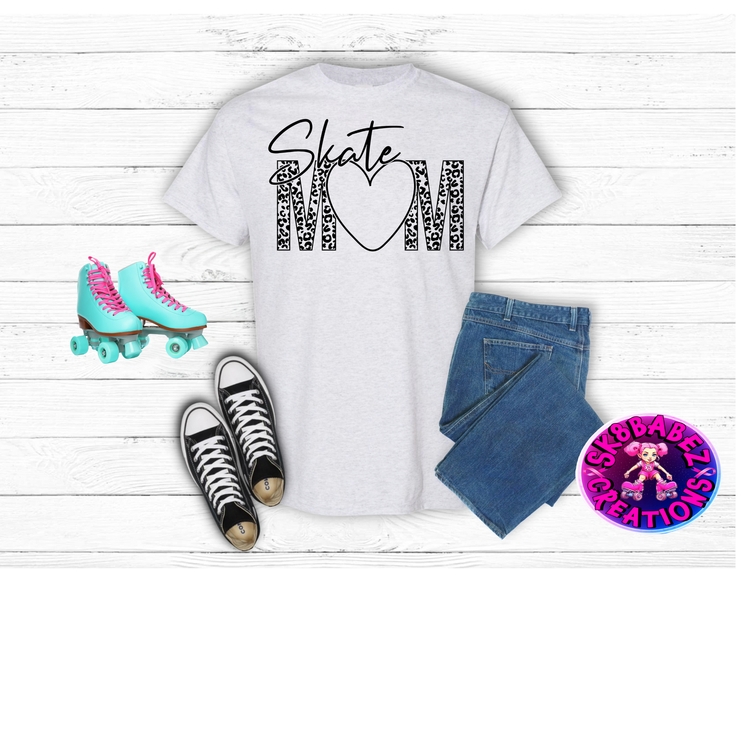 Skate MOM Graphic T-Shirt