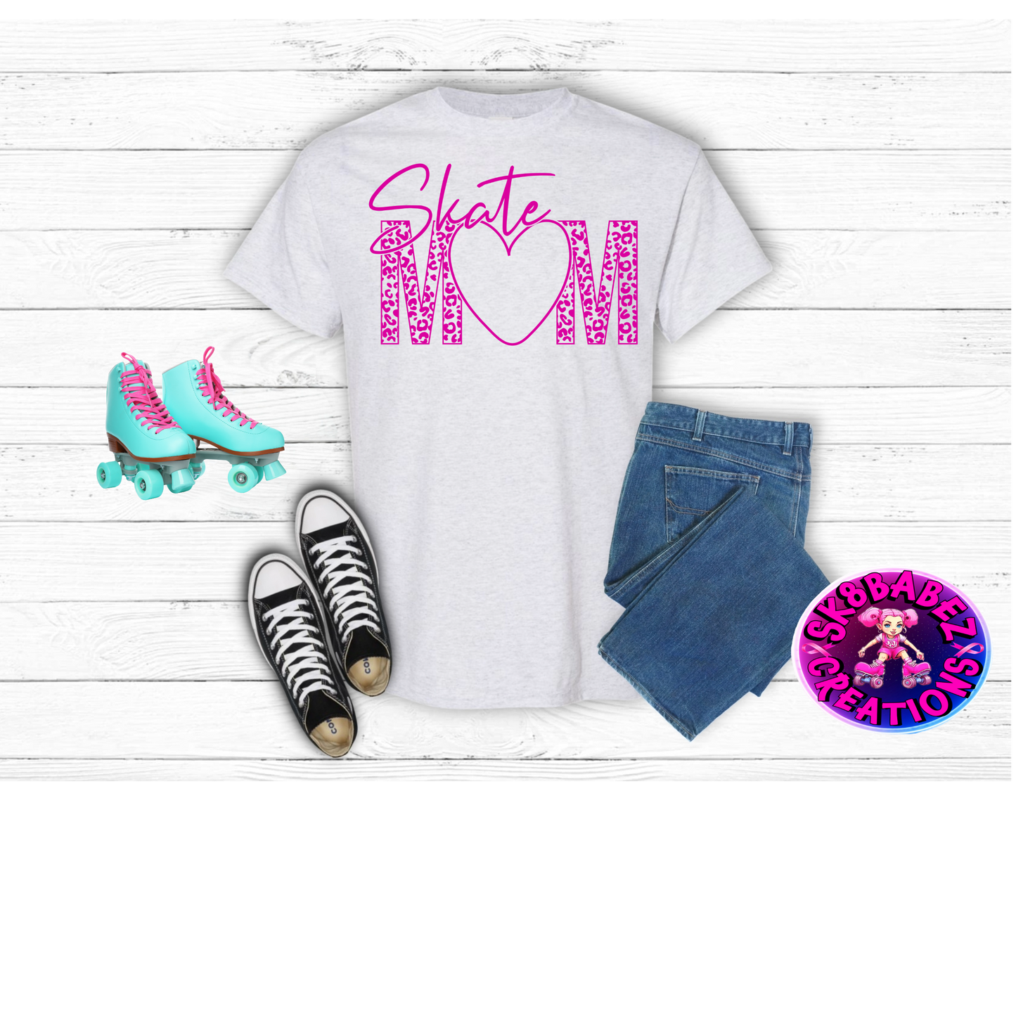 Skate MOM Graphic T-Shirt