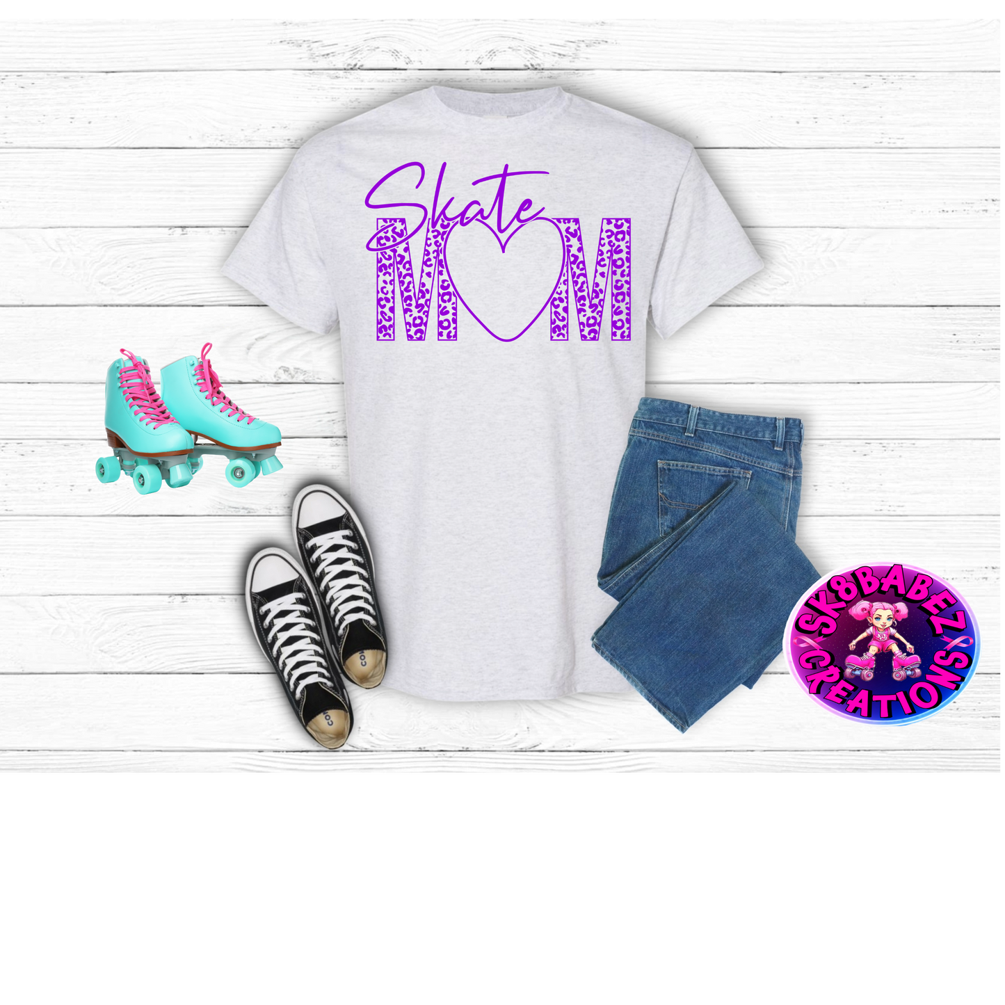 Skate MOM Graphic T-Shirt