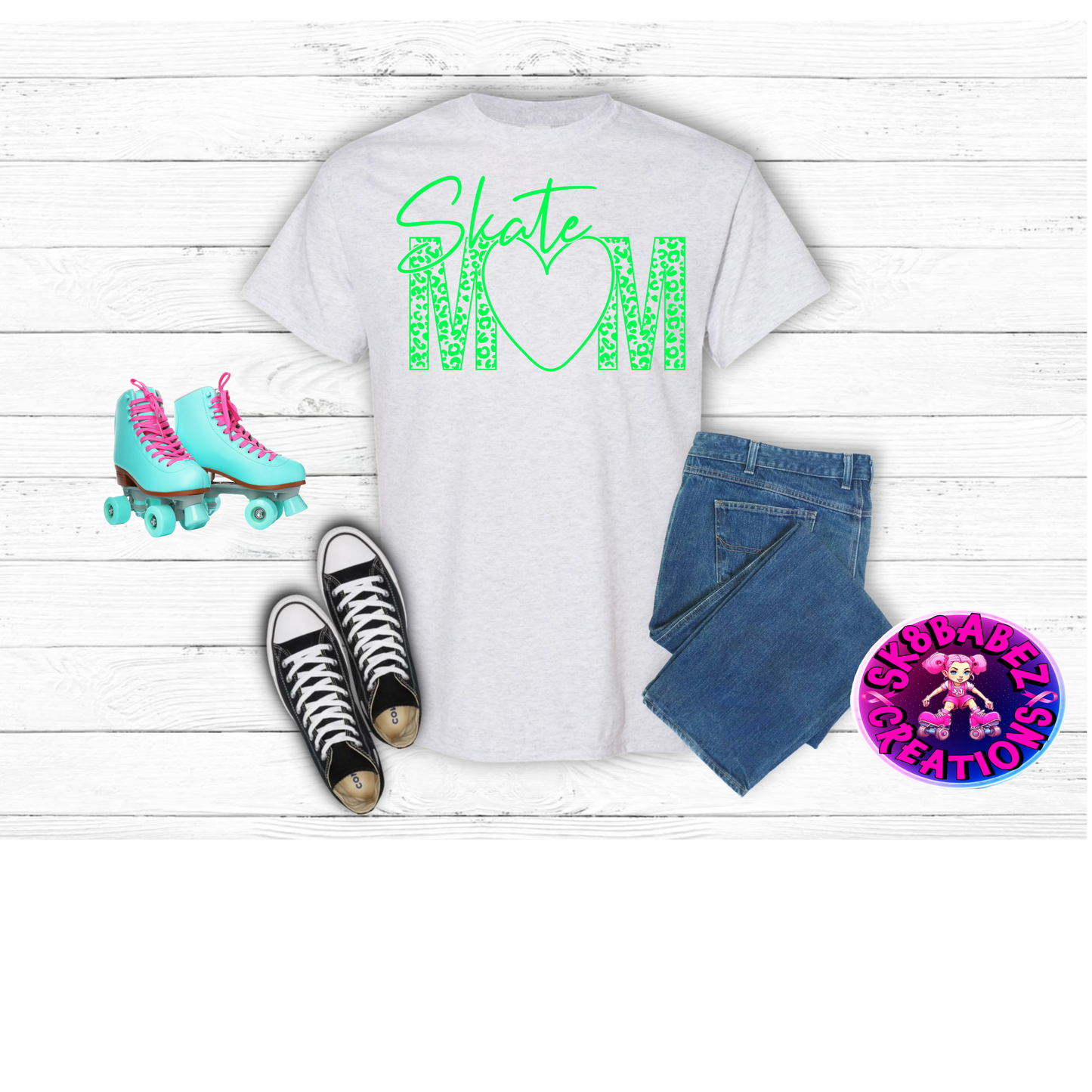 Skate MOM Graphic T-Shirt