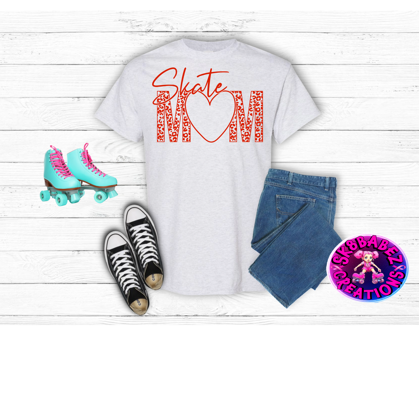 Skate MOM Graphic T-Shirt