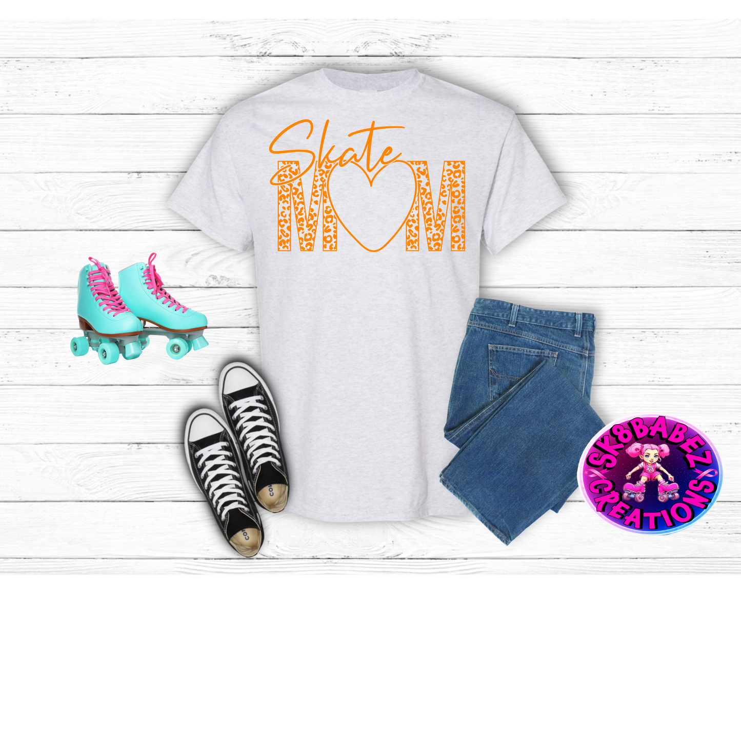 Skate MOM Graphic T-Shirt