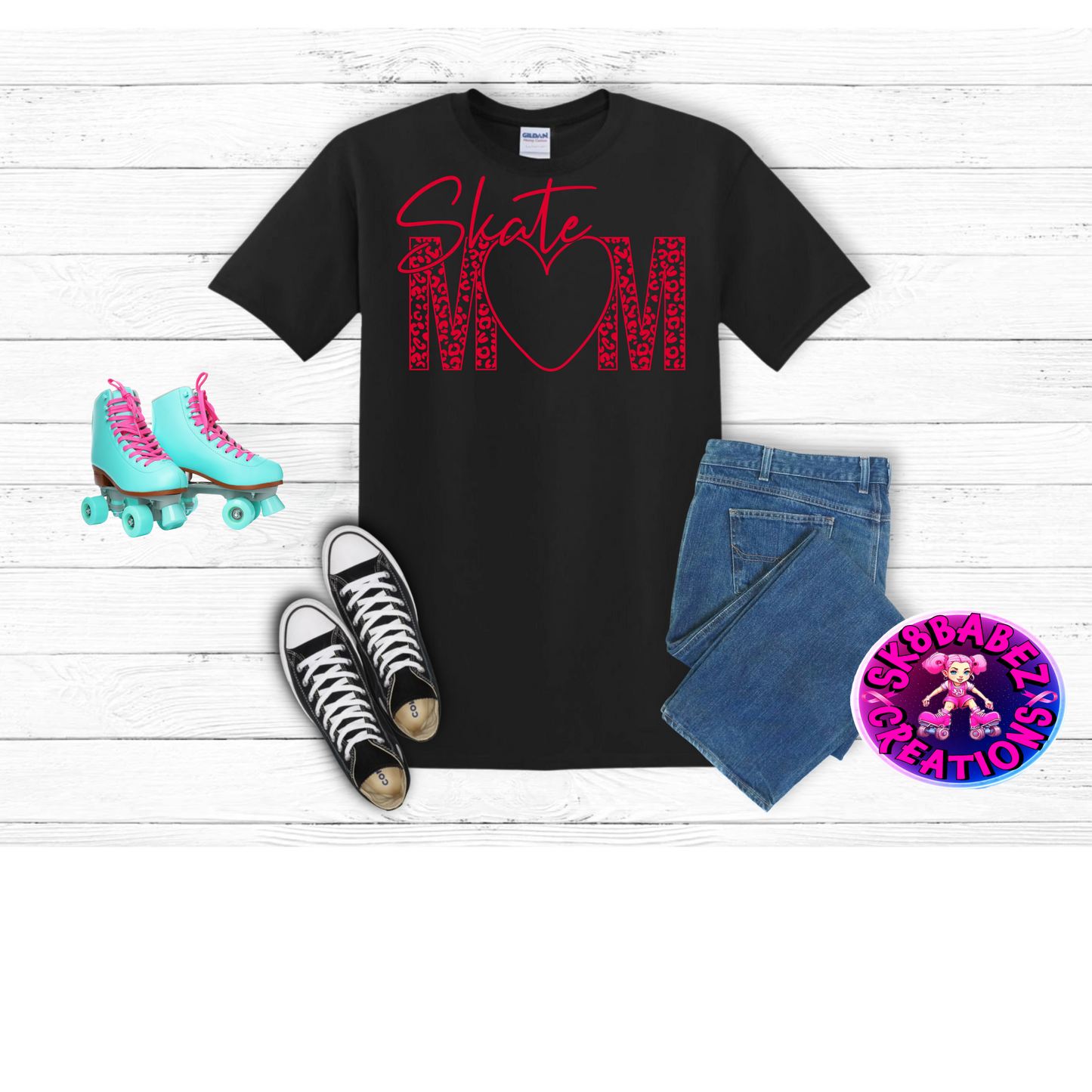 Skate MOM Graphic T-Shirt