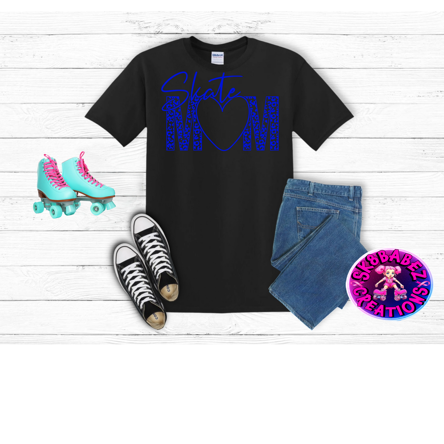 Skate MOM Graphic T-Shirt
