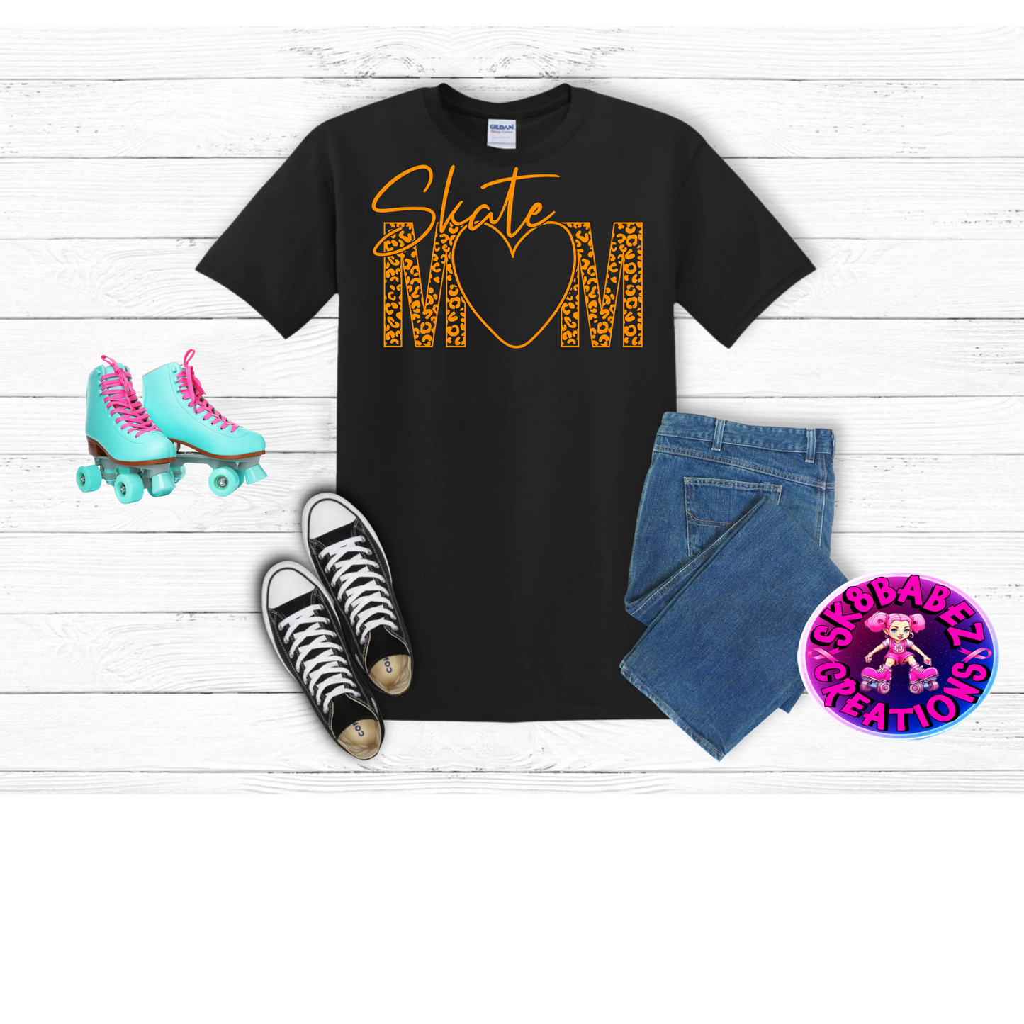Skate MOM Graphic T-Shirt