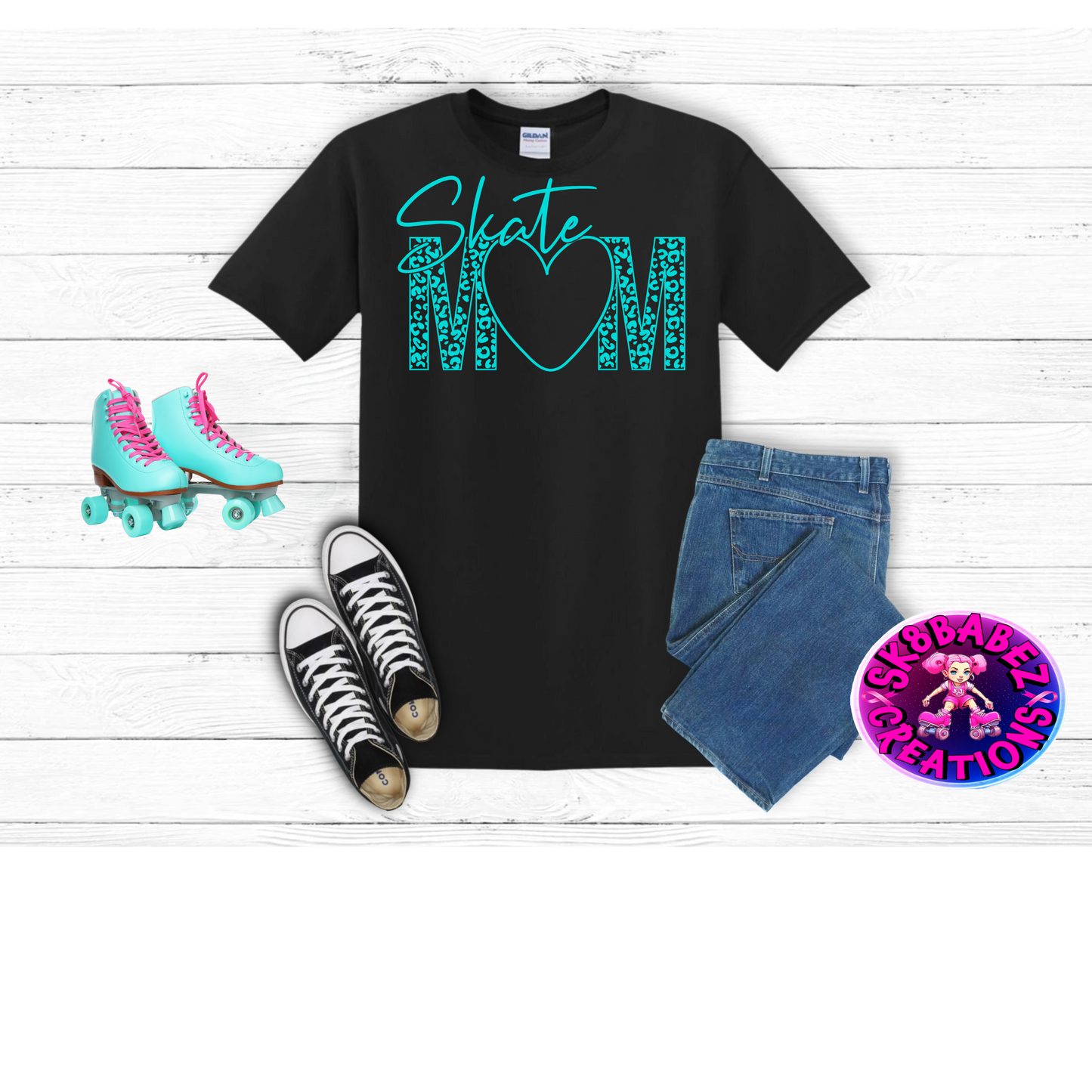 Skate MOM Graphic T-Shirt