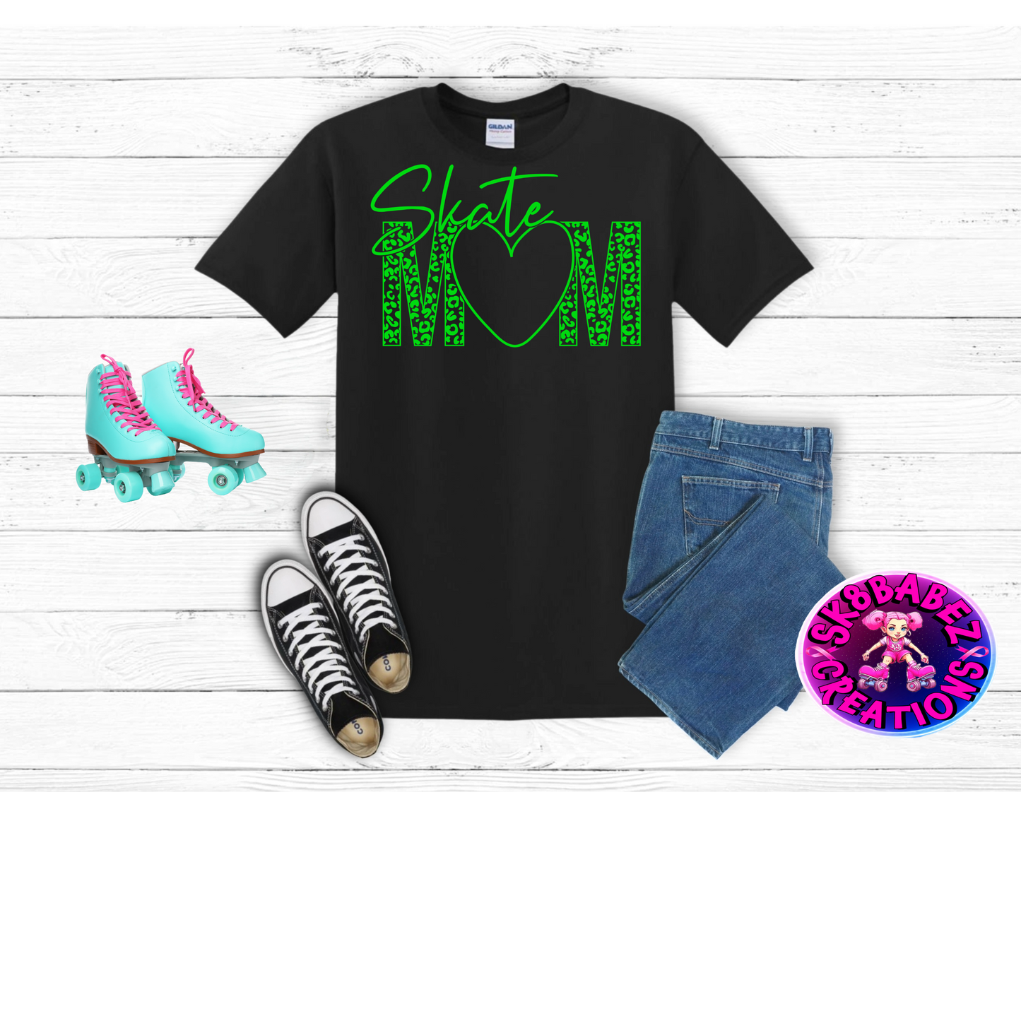 Skate MOM Graphic T-Shirt