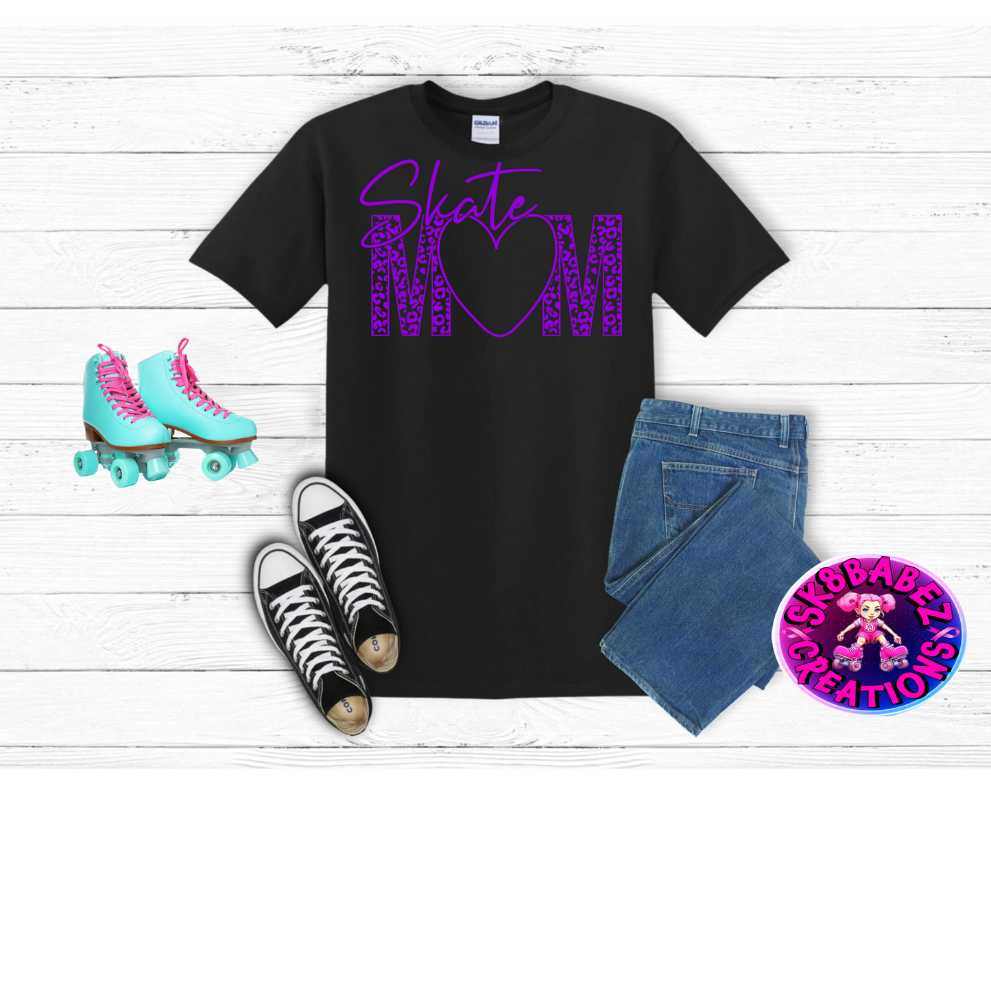 Skate MOM Graphic T-Shirt