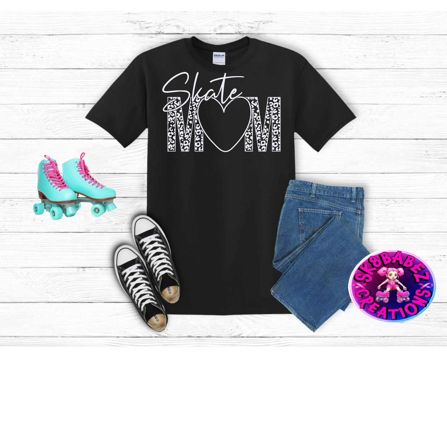Skate MOM Graphic T-Shirt