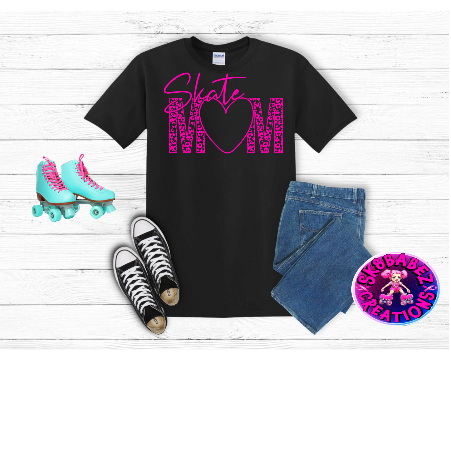 Skate MOM Graphic T-Shirt