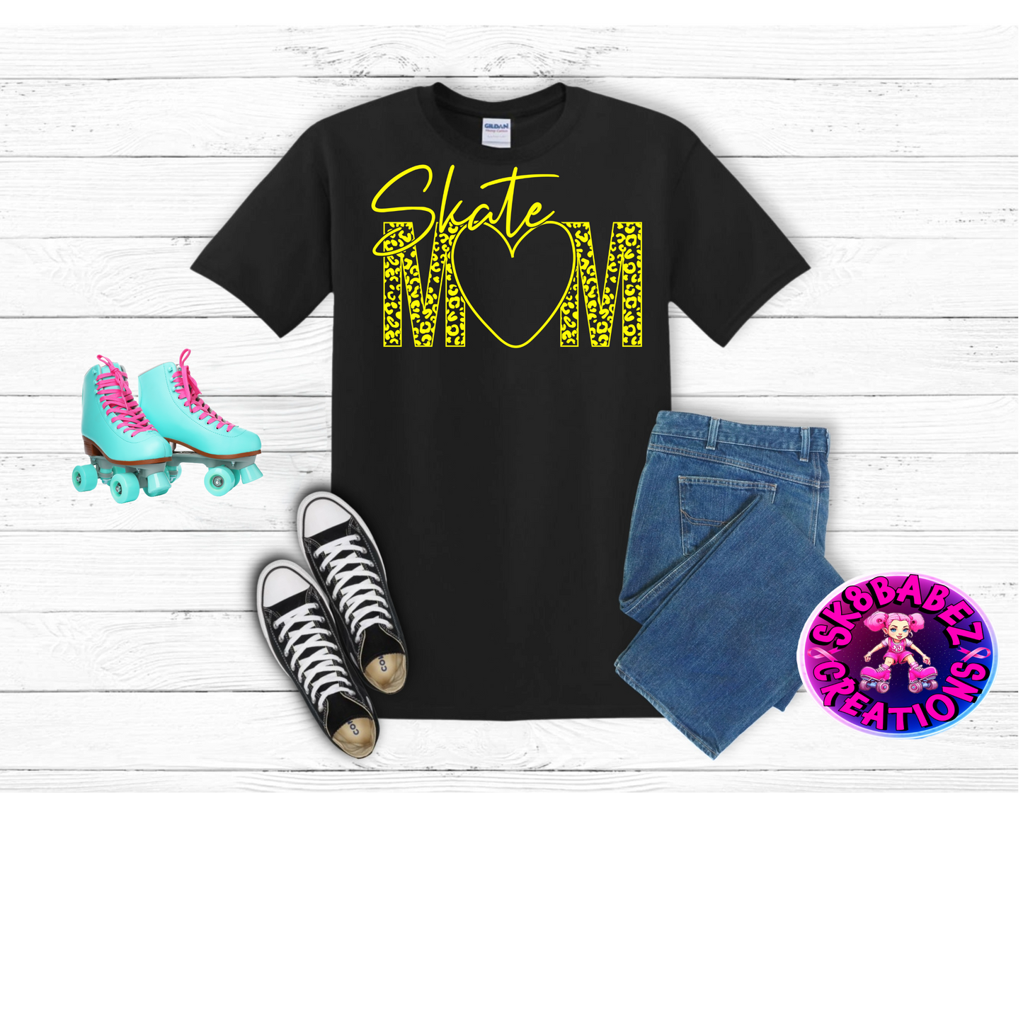 Skate MOM Graphic T-Shirt