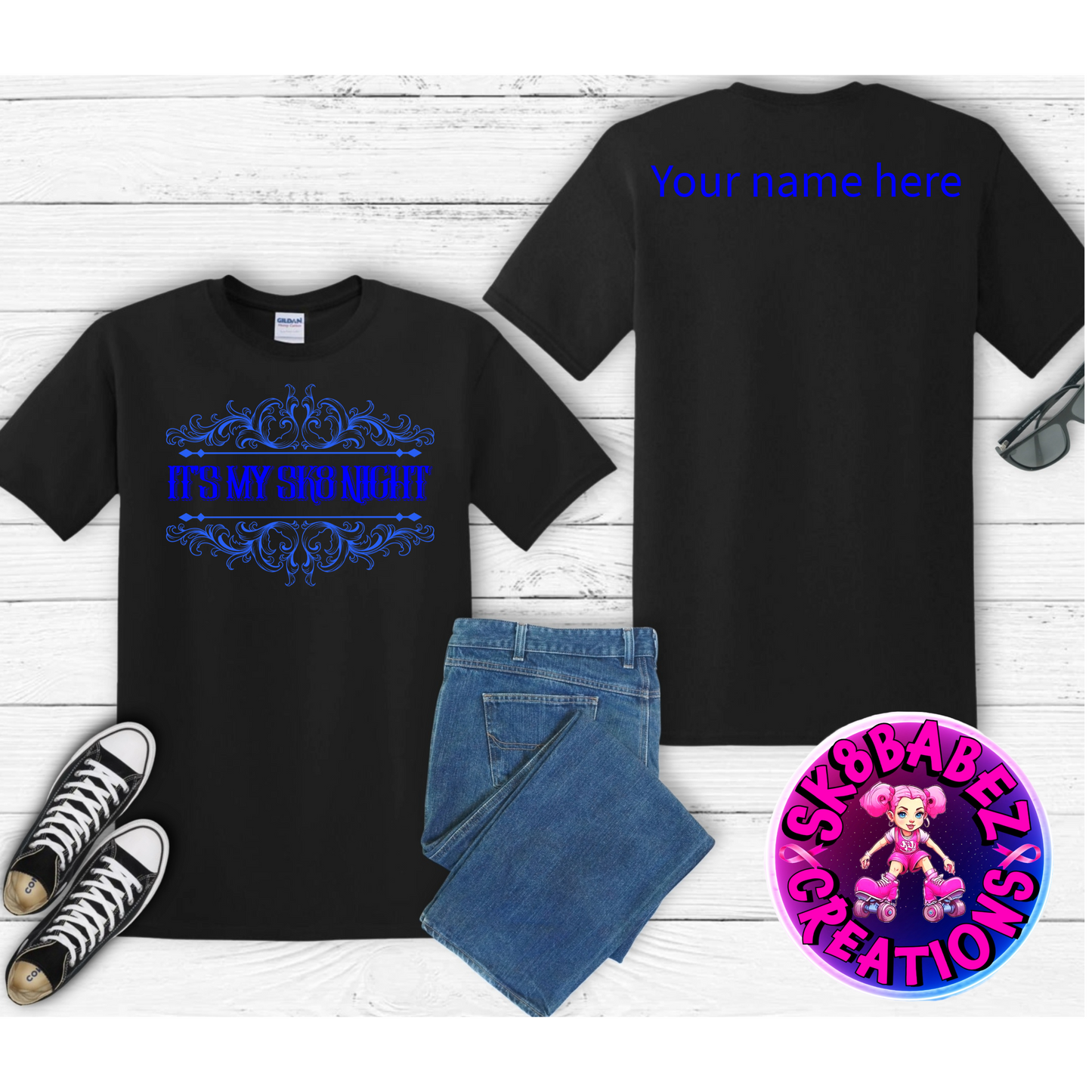 It’s my Skate Night 2024 Graphic Shirt