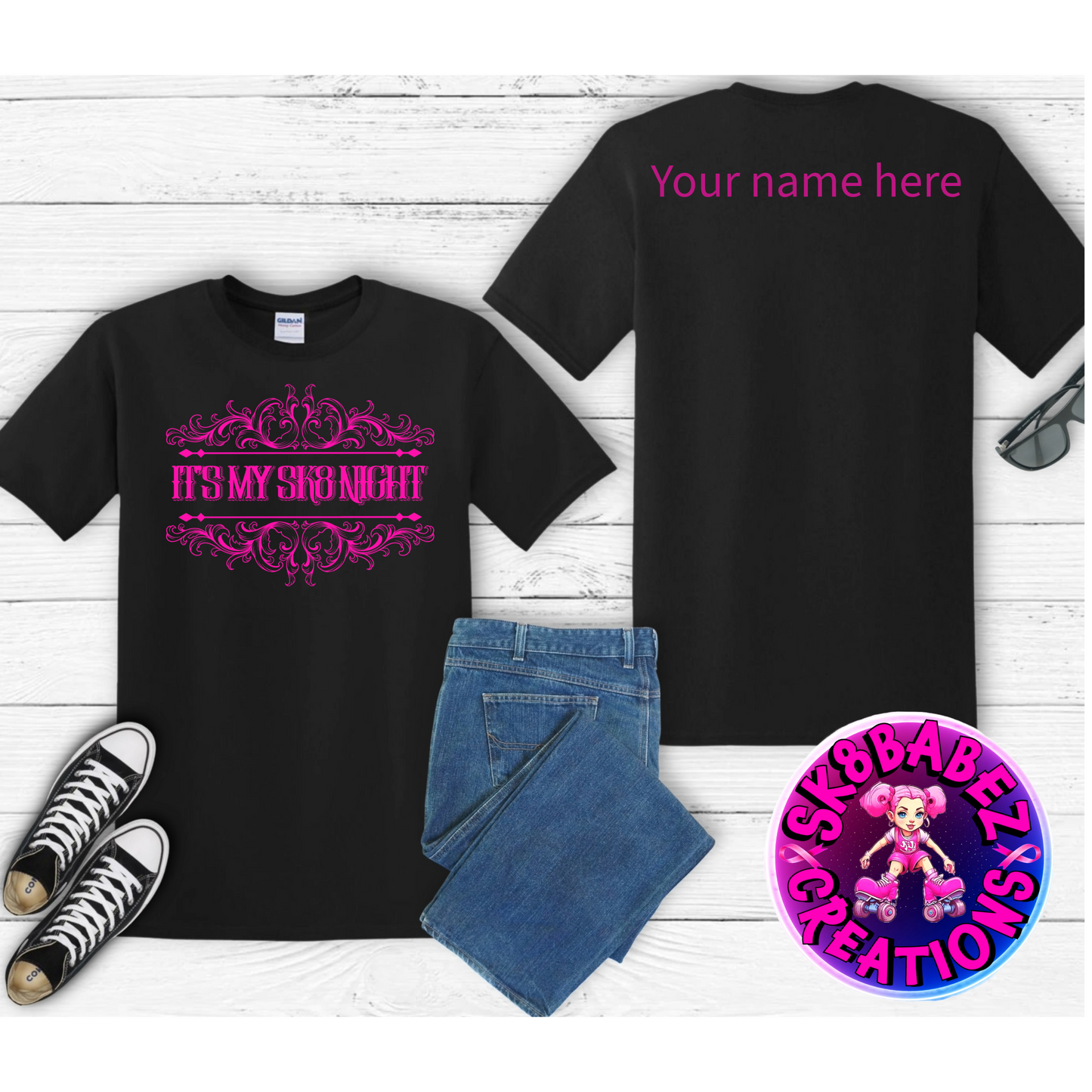 It’s my Skate Night 2024 Graphic Shirt