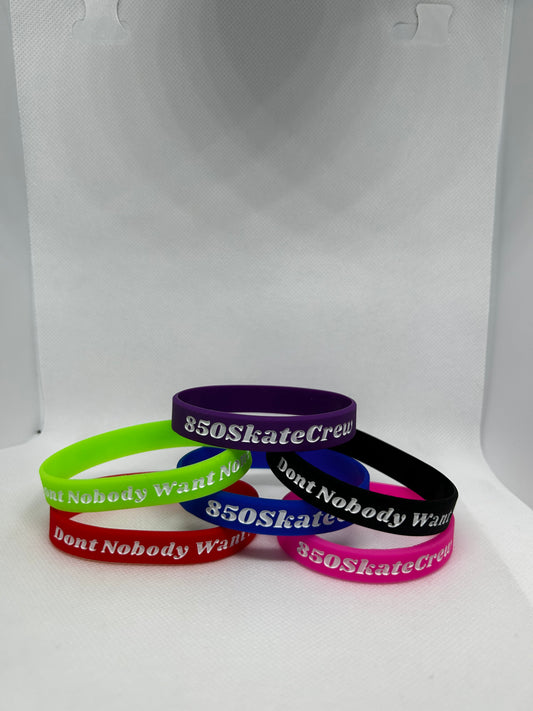 850 SkateCrew Rubber Bracelet