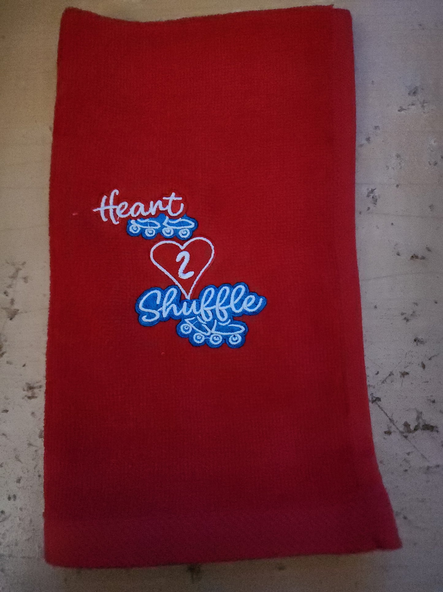 Heart 2 Shuffle Sweat Towel