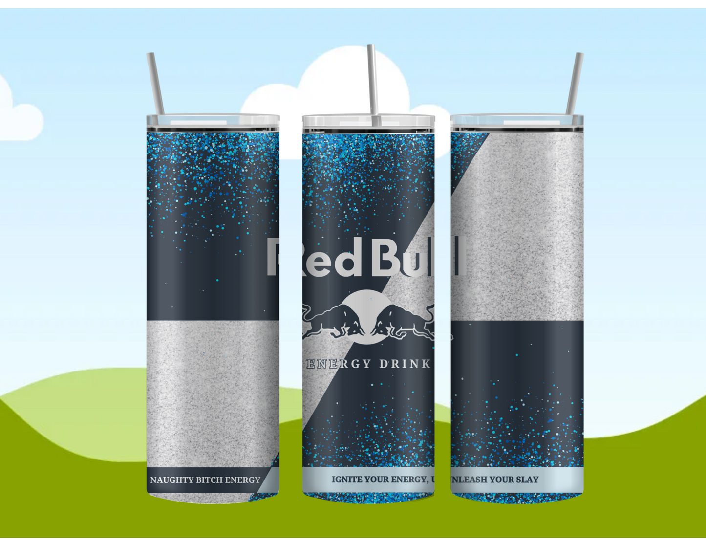 20oz Red Bull Tumbler