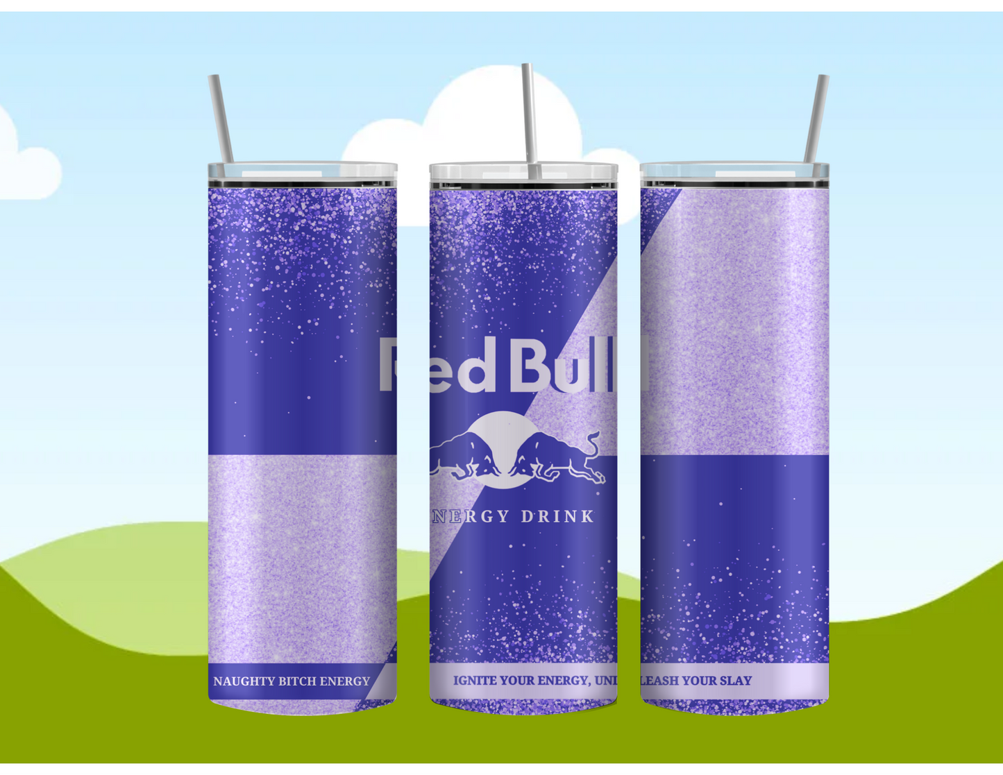 20oz Red Bull Tumbler