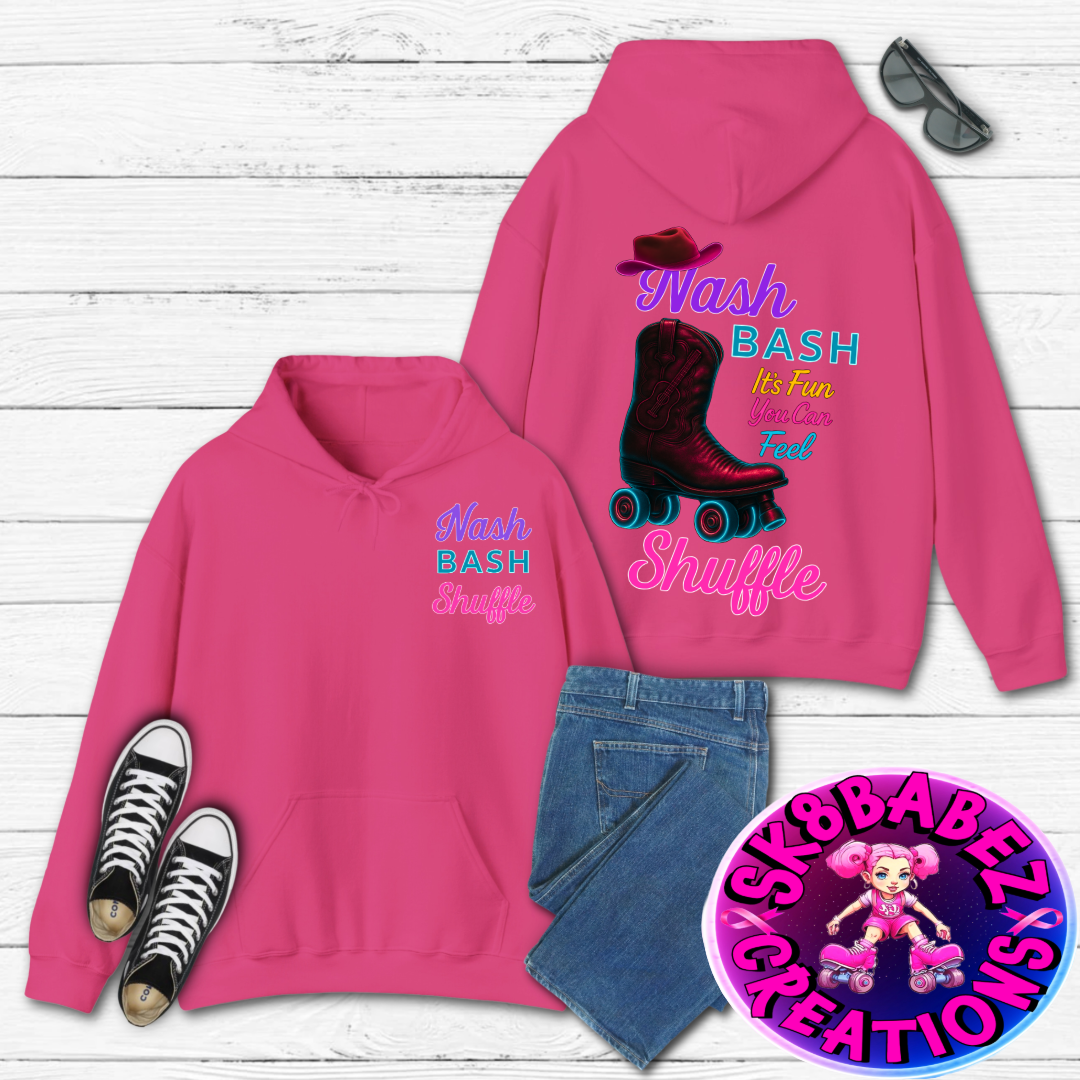 🛼 Nash Bash Shuffle Hoodie – “It’s Fun You Can Feel” 🎶