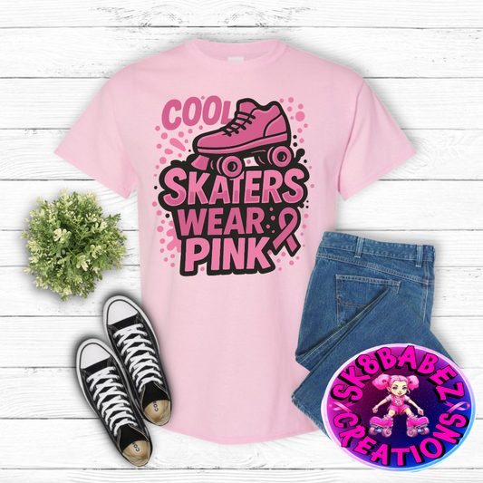 Cool Skaters wear pink
