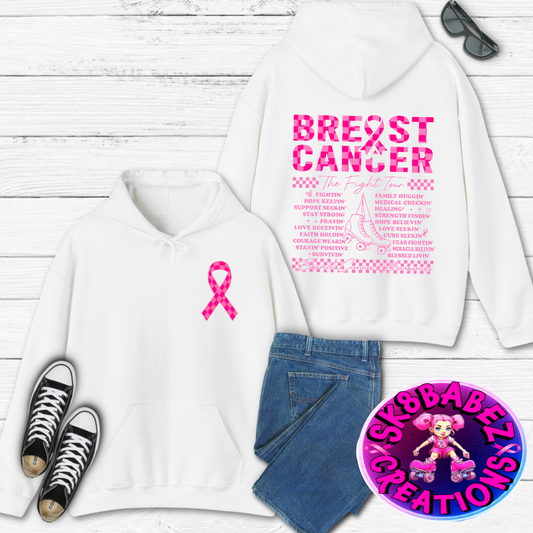 🎀 Breast Cancer Fight Tour Hoodie 🎀