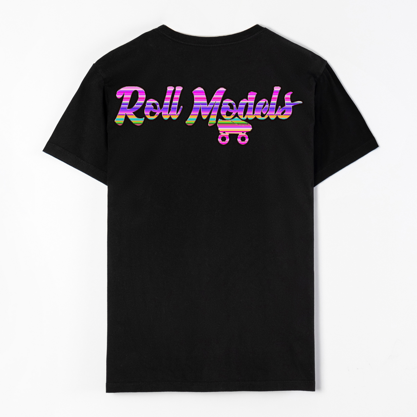 Roll Models Stripes Graphic T-Shirt