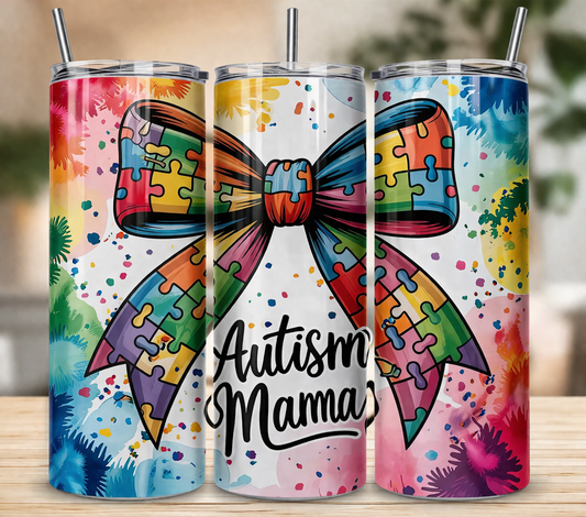 Autism Mama 20oz Tumbler