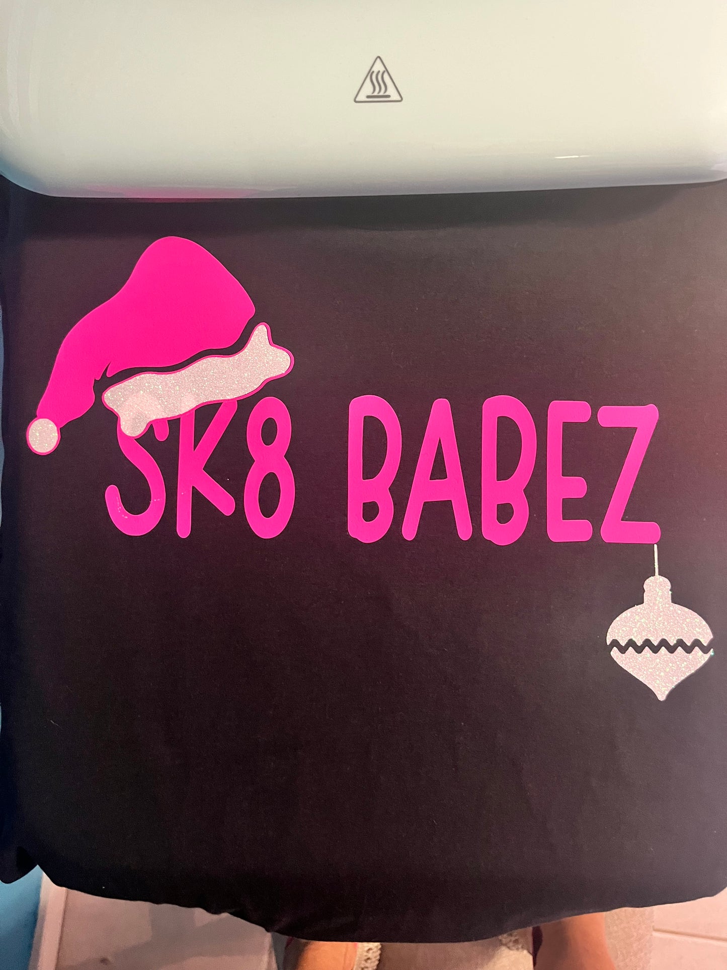 SK8 Babez Christmas hat/ornament Graphic T-Shirt