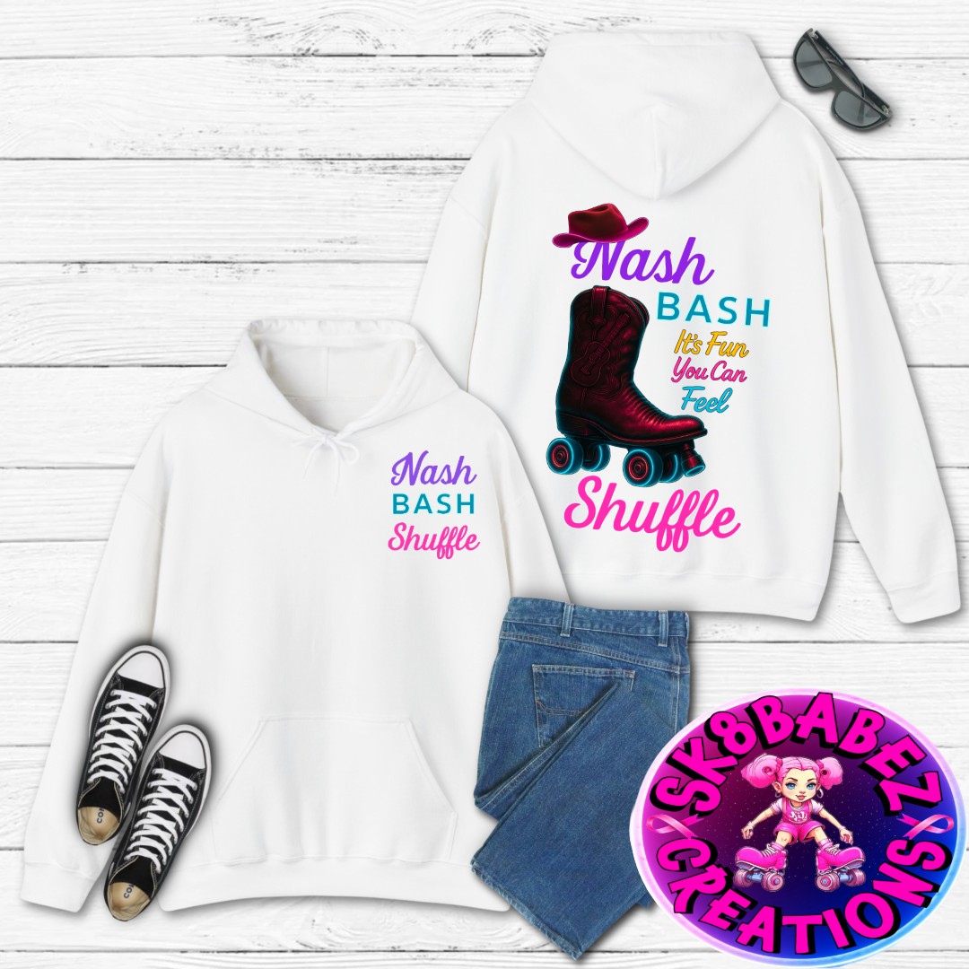 🛼 Nash Bash Shuffle Hoodie – “It’s Fun You Can Feel” 🎶