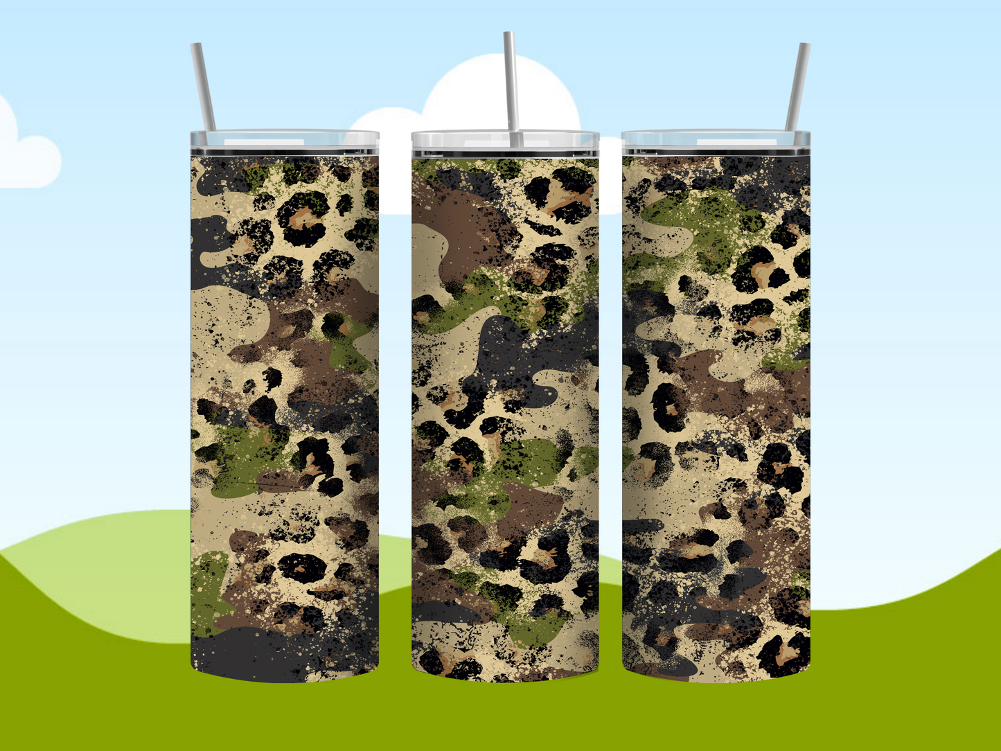 Leopard Print 20oz Tumbler