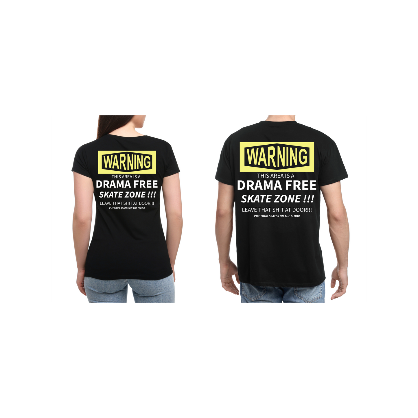 DRAMA FREE ZONE GRAPHIC TSHIRT