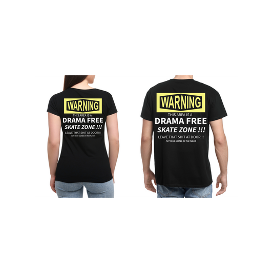 DRAMA FREE ZONE GRAPHIC TSHIRT